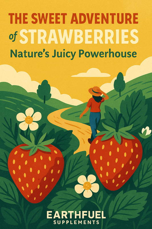 🍓 The Sweet Adventure of Strawberries: Nature’s Juicy Powerhouse